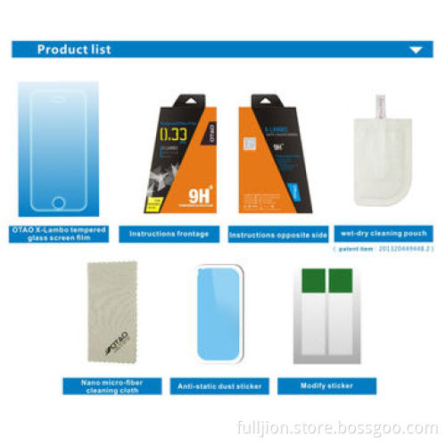 0.33mm Round Angle Anti-crack Tempered-glass Screen Protector for Lg Nexus5